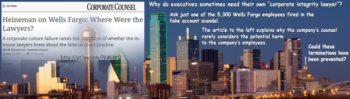 Dallas Corporate Integrity Law